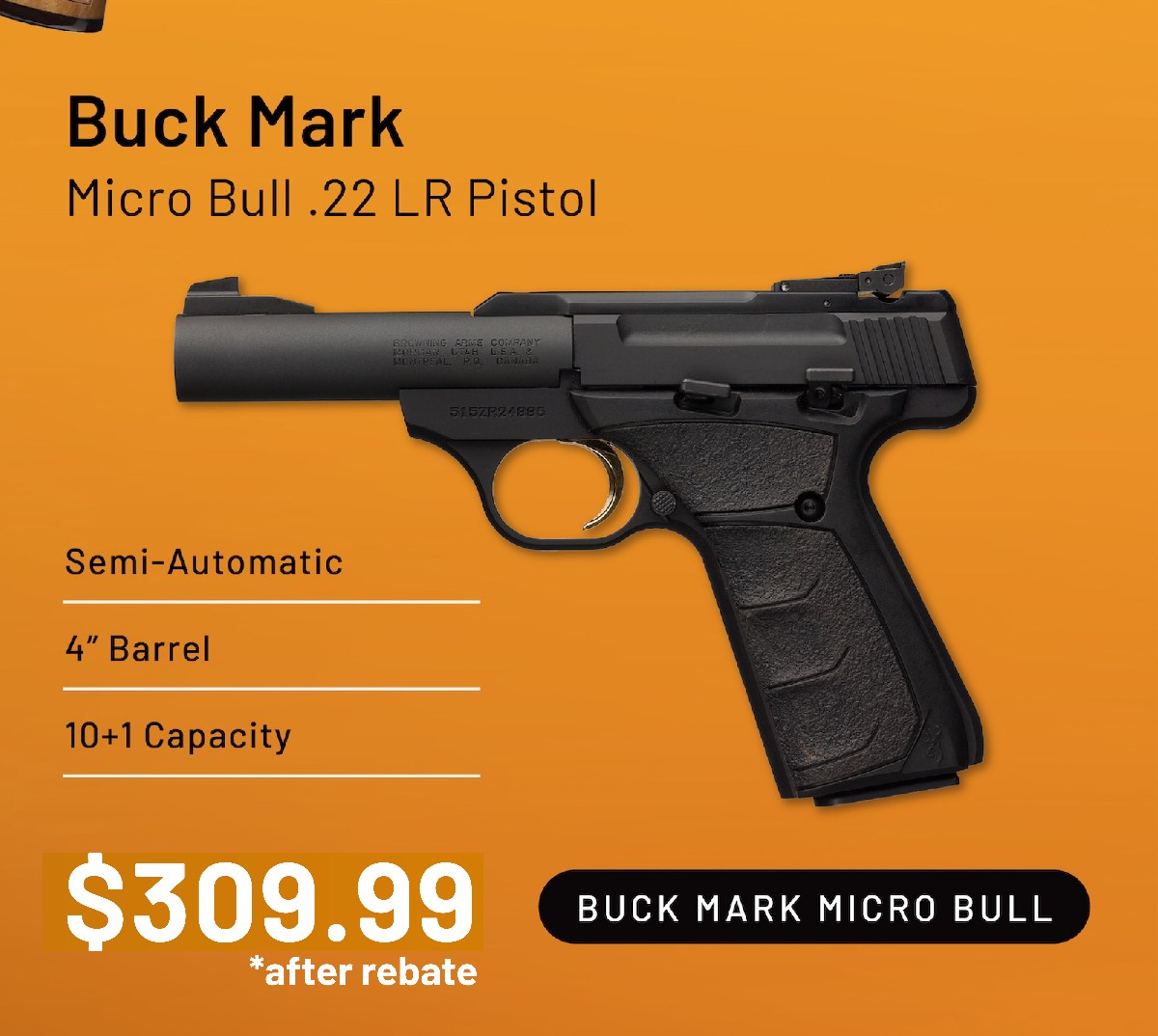 Shop Buck Mark Micro Bull